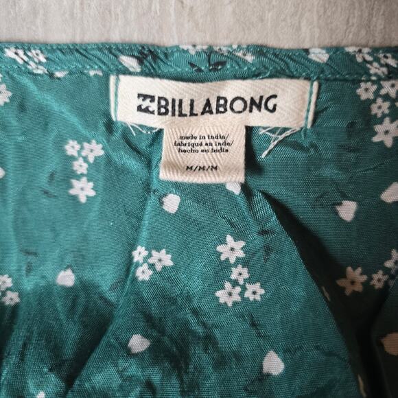 Billabong Soft Seas Maxi Dress Green Medium - Picture 9 of 9